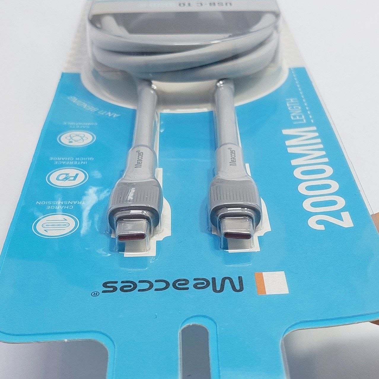 کابل دو سر تایپ سی 2 متری Meacces CA120