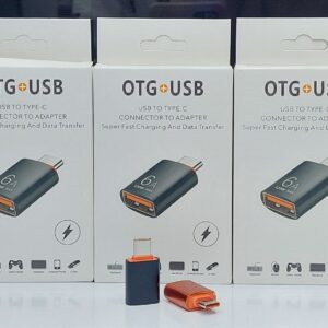 otg فلزی تایپ سی پکدار